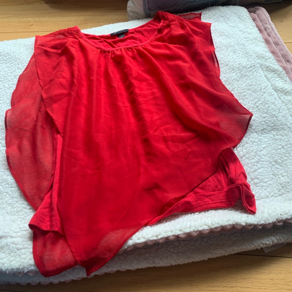 “AB Studio” Red Tank - Picture 3 of 3